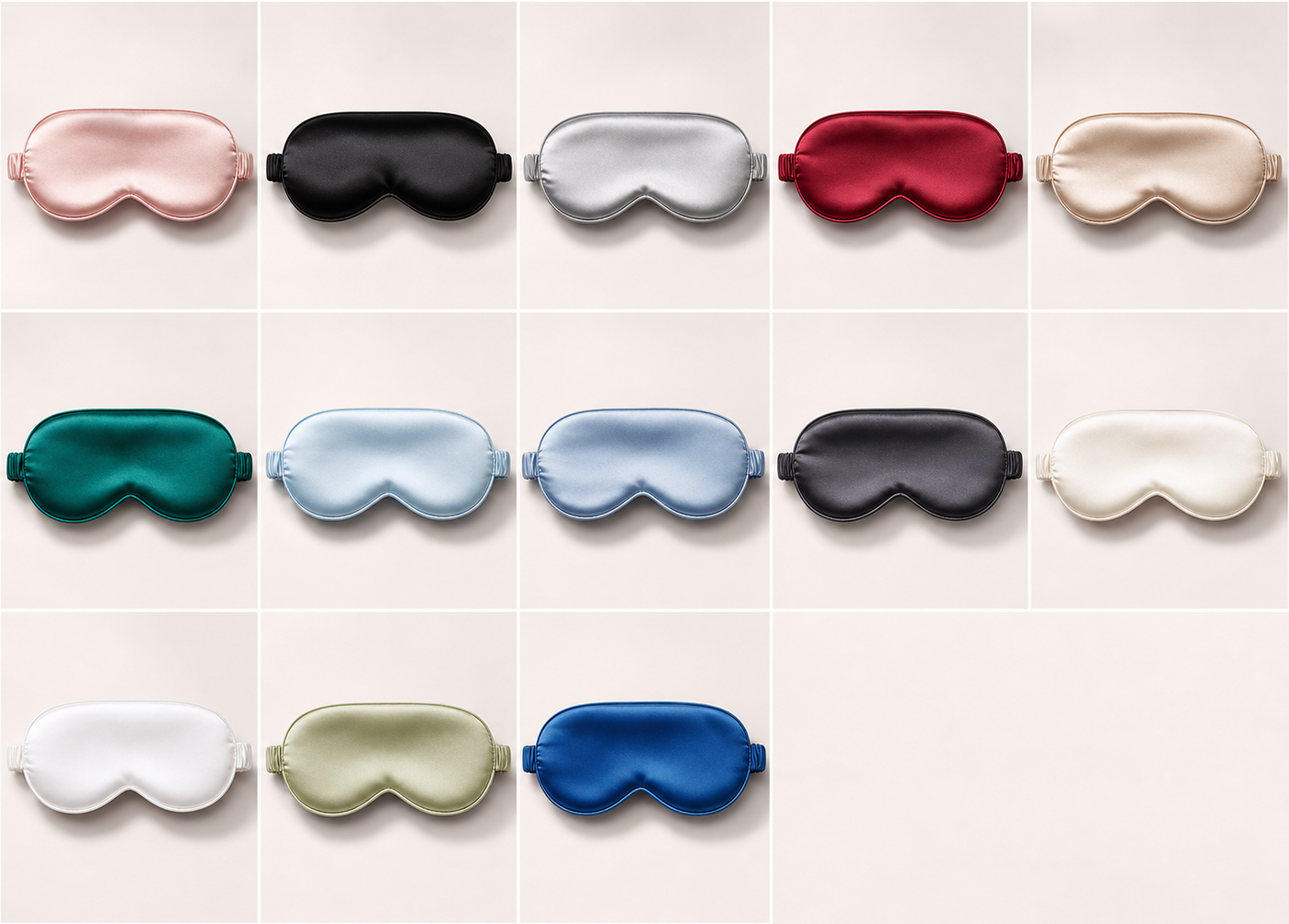 Mulberry silk eyemask