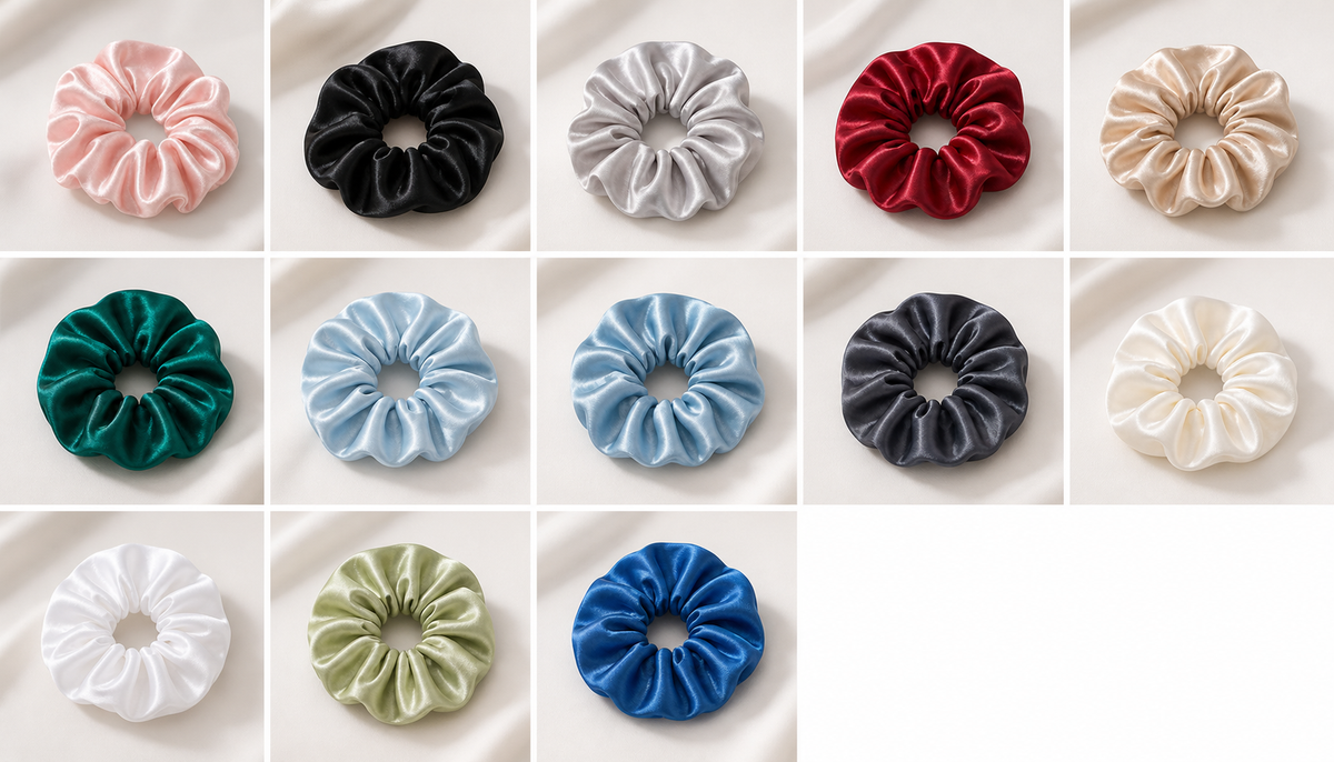 Mulberry Silk Scrunchie