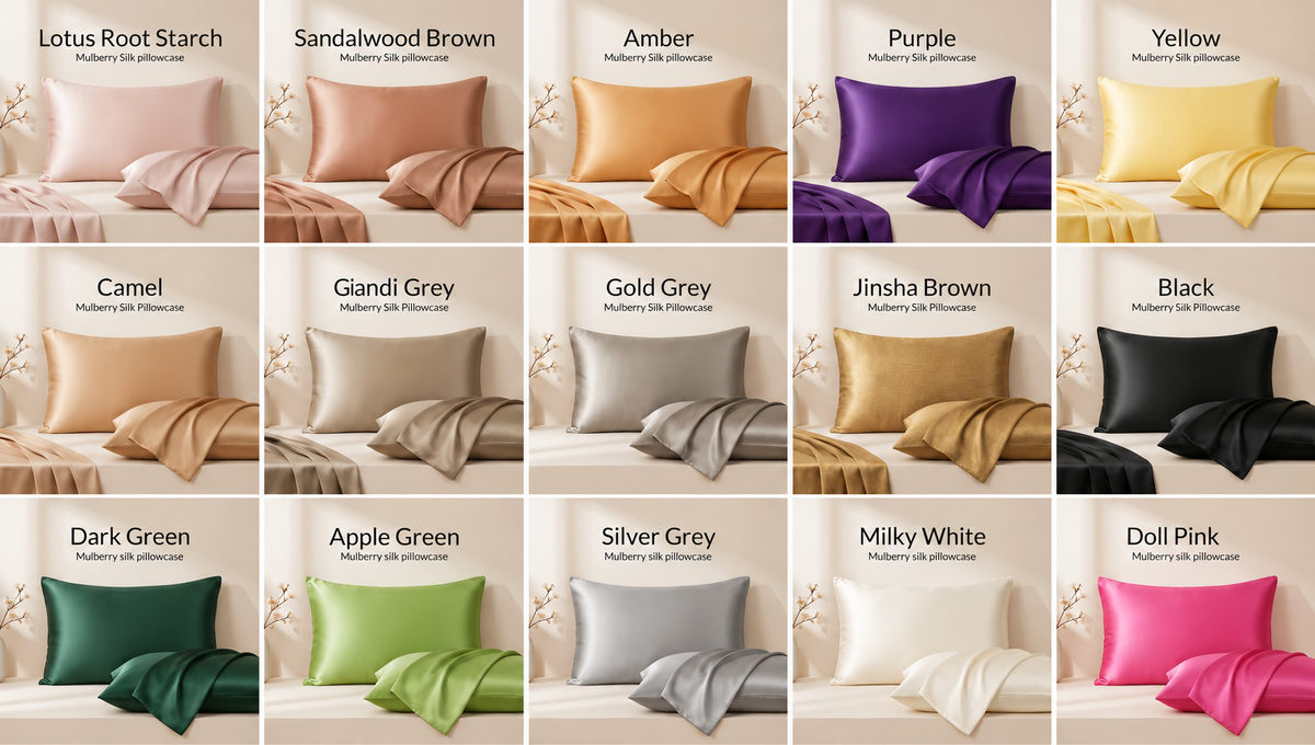 Mulberry Silk Pillowcase — 30 Momme
